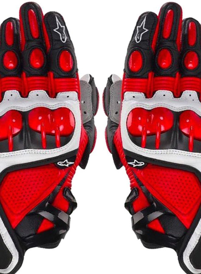 NIBEMINENT Pair Of Motorcycle Racing Full Finger Gloves L - Image 2