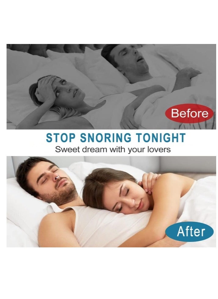 OASIS-TH Nose clip Anti Snoring Devices  Silicone Magnetic Anti Snore Stopper Nose Clip Help Breathe Right and Stop Snoring Devices  - Image 3