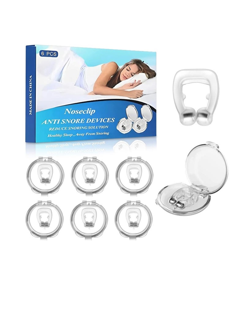 OASIS-TH Nose clip Anti Snoring Devices  Silicone Magnetic Anti Snore Stopper Nose Clip Help Breathe Right and Stop Snoring Devices  - Image 1