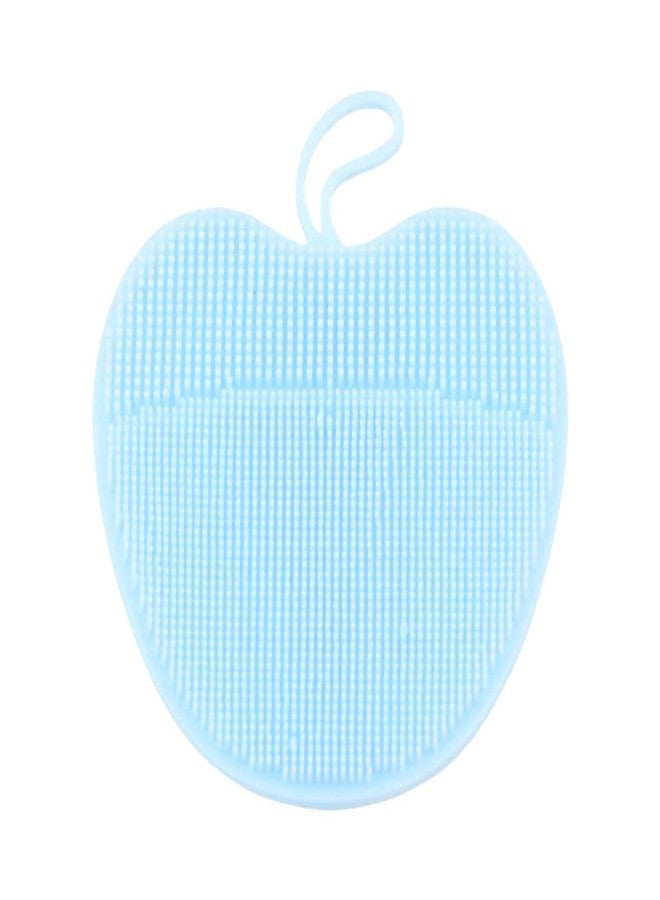 Sajani Apple Shape Silicone Face Cleansing Brush/Facial Deep Pore Skin Care/Scrub Cleanser Tool Beauty/Makeup Cleaner Scrubber/Deep Scrubbing for All Kinds of Skins (Pack of 1) - Image 4