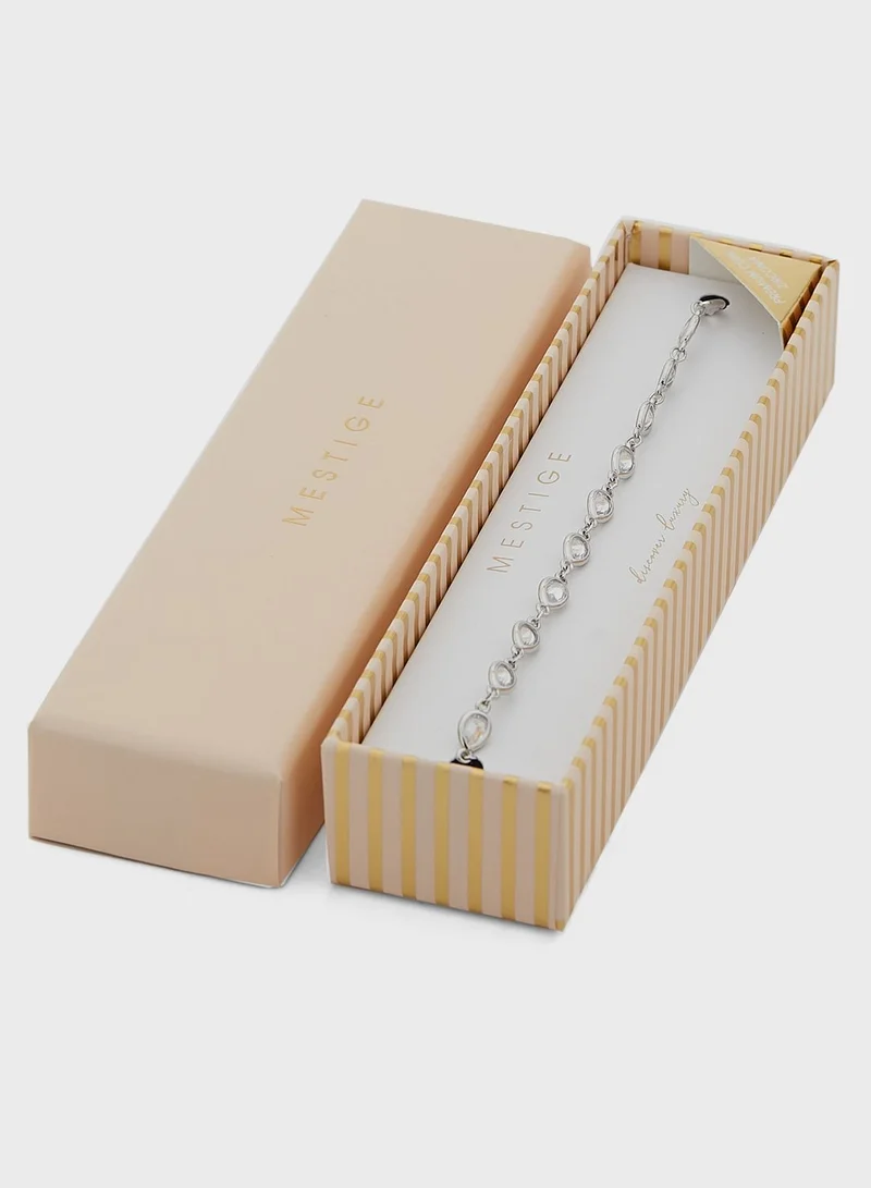 Mestige Violet Tennis Bracelet