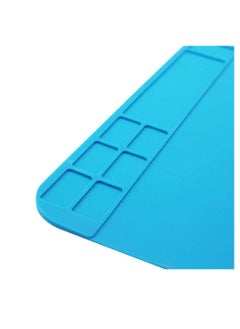 Y&D Multi Purpose Work Mat, Repair Mat Soldering Silicone Station with Grids Used for Watch Phone Laptop Smartphone LCD Screen Separator Machine Tools (2 Pack)  - Image 3