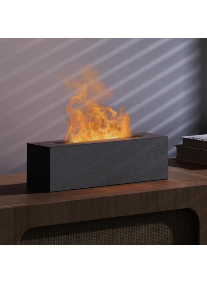 Aroma diffuser with colorful flame effect – 7 color-changing flames – Silent essential oil diffuser with auto shut-off for home, office, and yoga – Code 6986 - Image 2