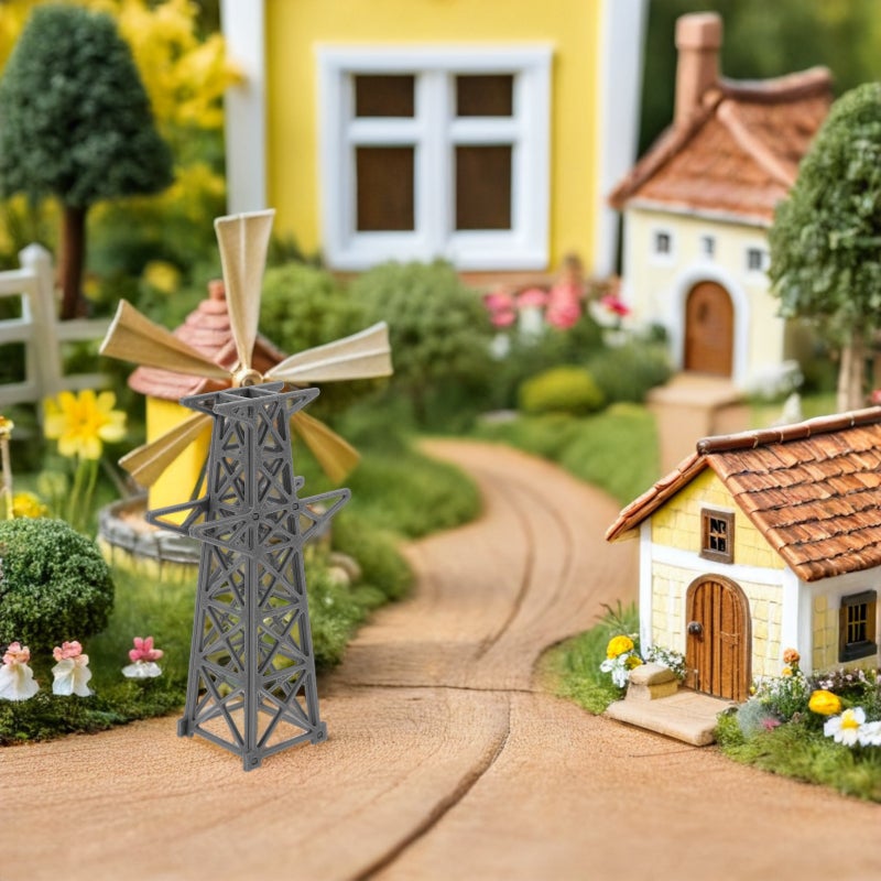Miniature Transmission Tower: 1:200 Scale Electric Tower Model - Sand Tray Architectural Accessories for DIY Railroad Scenery Scene Building Material - Image 4