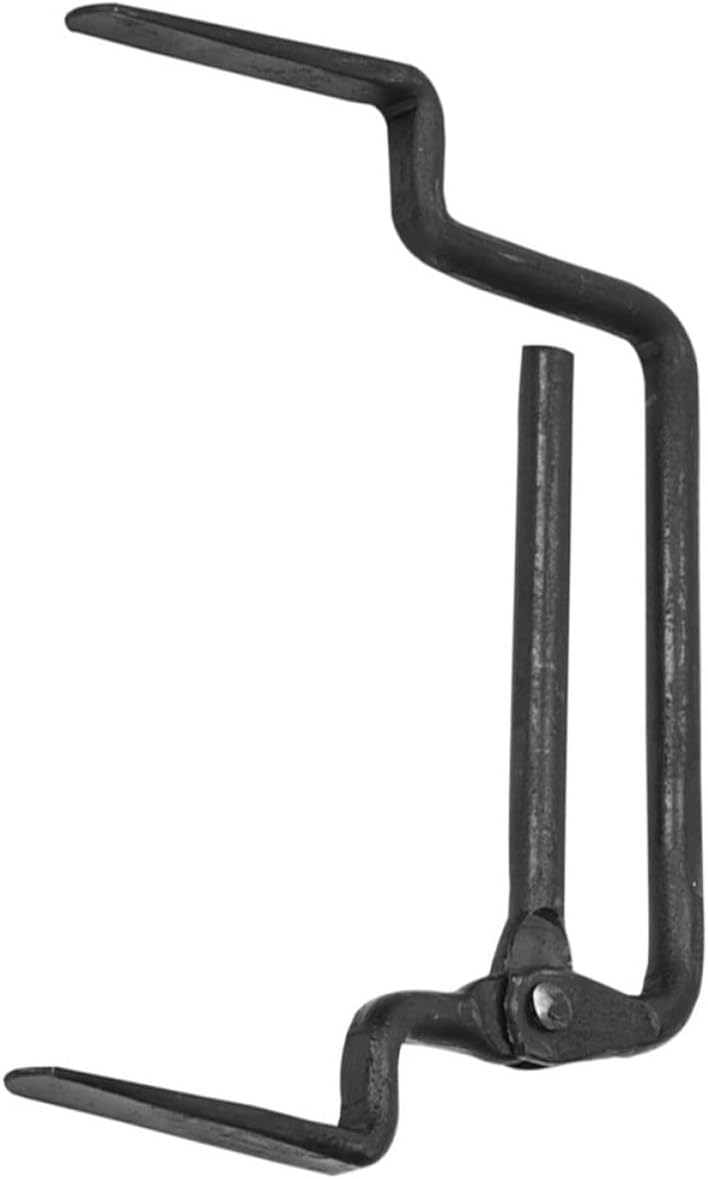 Heavy-duty Steel Brick Clamp 16mm Thick Adjustable Brick Tongs for Construction Site Carrying 5 Blocks for Masonry and Building - Image 1