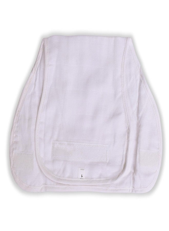 Mamma's Maternity Nappy for New Born Baby | Cotton Cloth Langot for Babies | Washable and Reusable Langots (Pack of 6) (White) (3-6) - Image 5