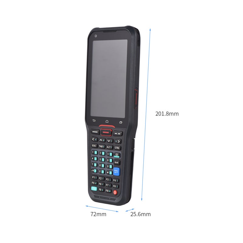 Android 10.0 1D Barcode Scanner Handheld Mobile Terminal PDA with Honeywell 4313 Scan Engine Support Wireless Wi-Fi 4G with 4.0 Inch Touchscreen for Warehouse Delivery Retail Shop Restaurant - Image 5