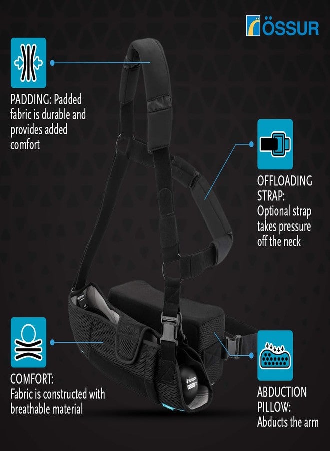 Ossur Össur Formfit Shoulder Brace Sling Only - Adjustable Support for Injury Recovery, Rotator Cuff, Labrum Tear, & Pain Relief - Orthopedic Solution for Men & Women - Shoulder Stabilizer - Small - Image 3