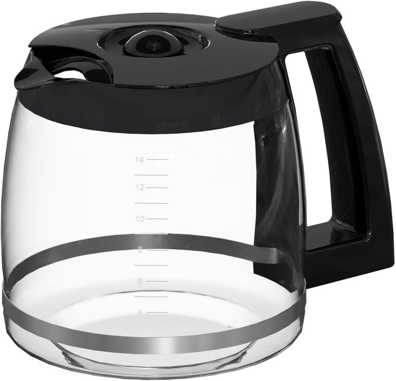 Shonshon 14-Cups Coffee Carafe Replacement Pot Compatible with Cuisinart Coffee Machine DCC-2200RC, DCC-2200, DCC-3200, DCC-3200P1, DCC-3200FR, DCC-3200CPAMZ, DCC-2600, DCC-2800,DCC-1800FR, CBC-7400 CBC-7000PC - Image 1