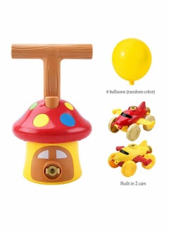 Y&D Balloon Powered Car,Balloon Launcher Toy Inertia Car Aerodynamics Fun Power Vehicle Air Launch Pad Educational Gifts  - Image 4