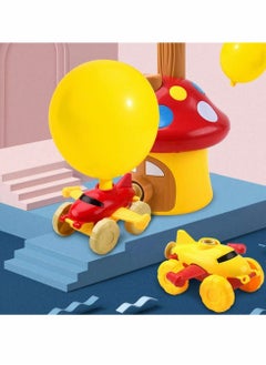 Y&D Balloon Powered Car,Balloon Launcher Toy Inertia Car Aerodynamics Fun Power Vehicle Air Launch Pad Educational Gifts  - Image 5