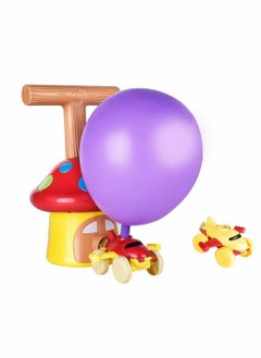 Y&D Balloon Powered Car,Balloon Launcher Toy Inertia Car Aerodynamics Fun Power Vehicle Air Launch Pad Educational Gifts  - Image 1