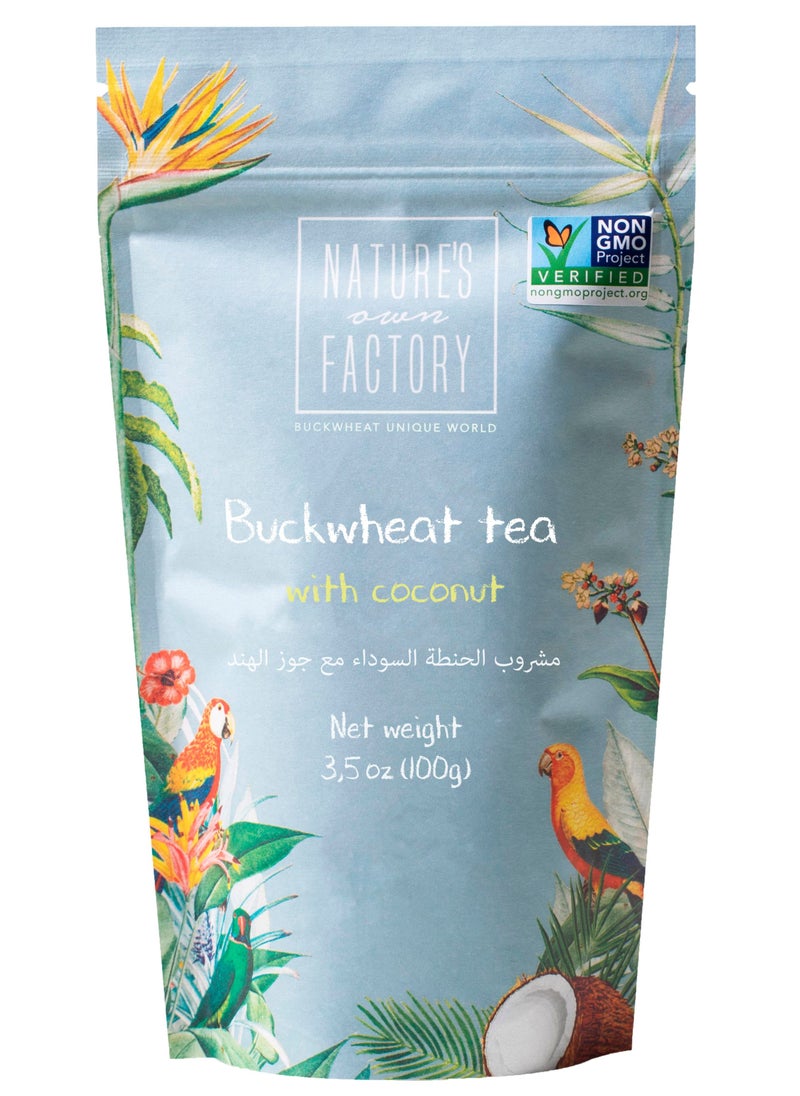 NATURE'S OWN FACTORY Buckwheat tea with coconut 