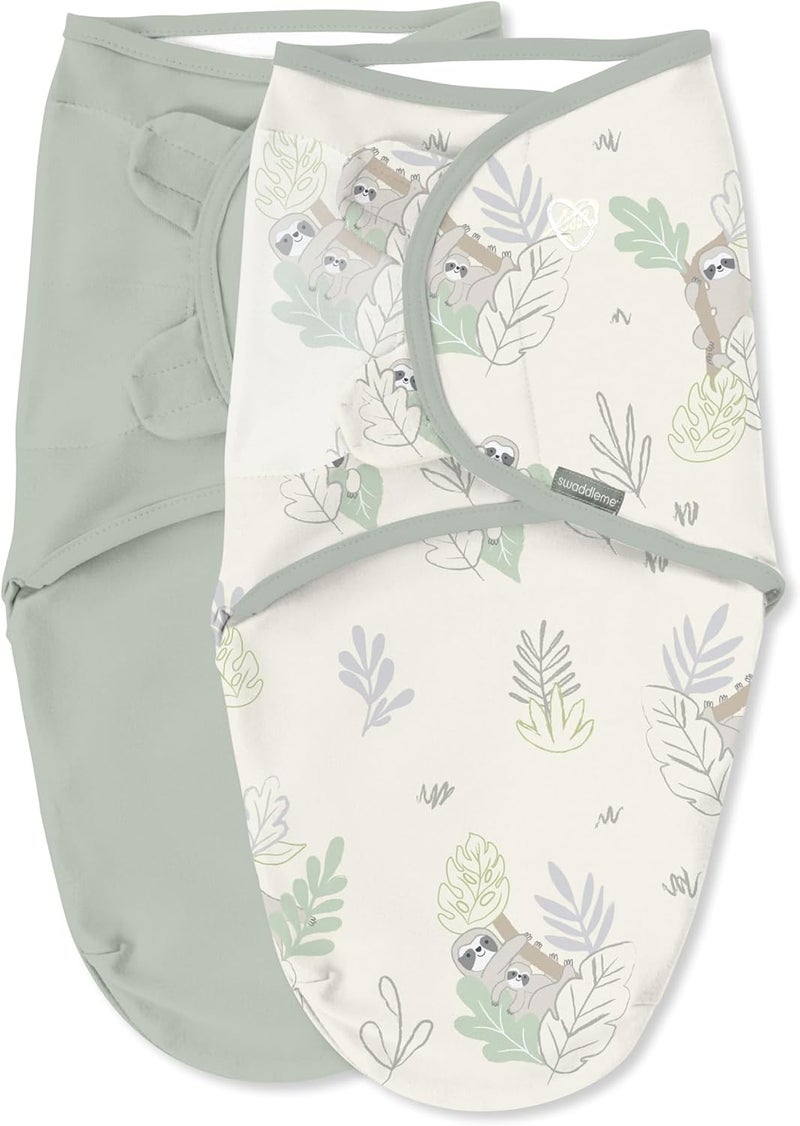 SwaddleMe Ingenuity Original Swaddle - Peekaboo Sloth - Image 1