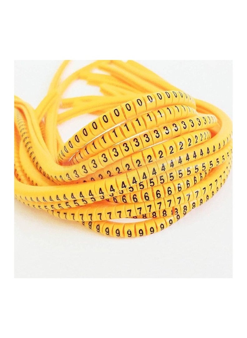 KNP KNP BM2 Cable Marker Tube 3.6 mm to 7.2 mm is an essential tool for effective organization and identification of cables in various applications including electrical installations telecommunications and data centers.  - Image 3