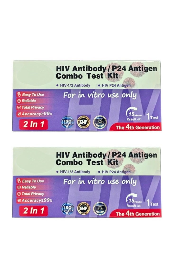 Generic - Home HIV Test Kit – Self-Administered Rapid Test for Accurate and Fast HIV Detection - Image 1