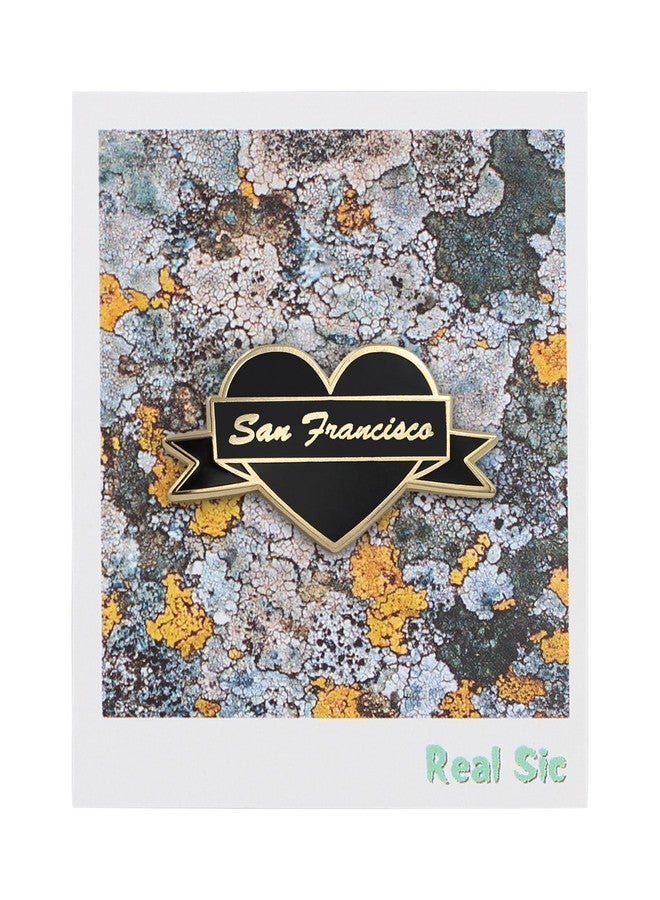 Real Sic I Heart San Francisco Enamel Pin by Real Sic - San Fran Lapel Pin - I Love San Francisco Souvenir Pin for Jackets, Backpacks, Bags, Hats & Tops - Image 4