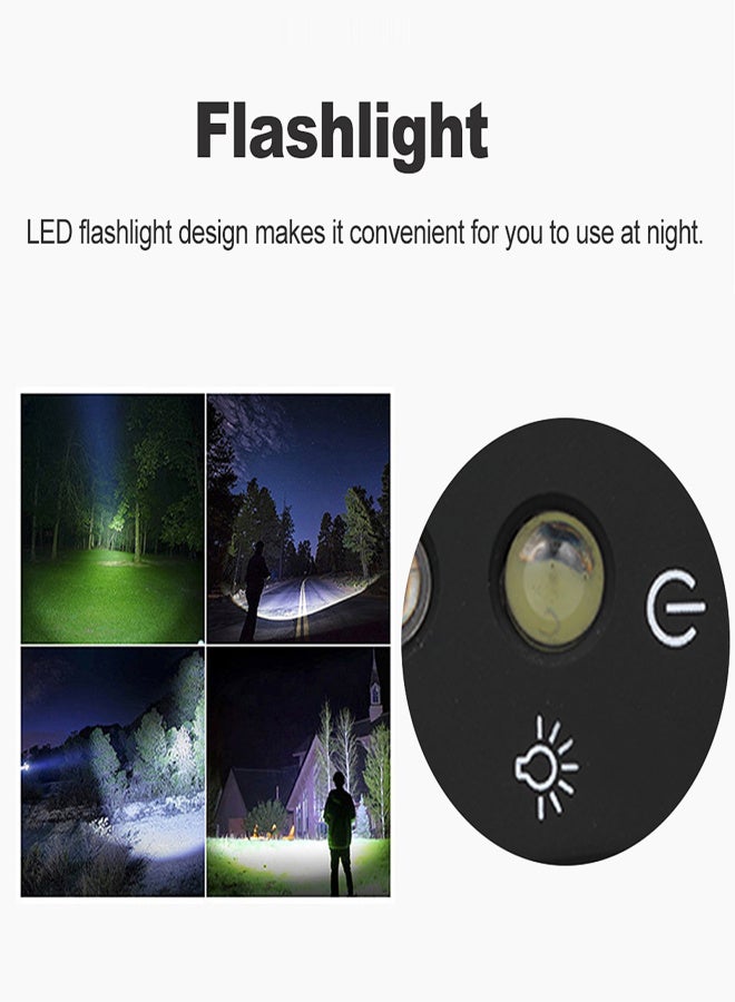 راديو رولتون W405 الرقمي FM، مكبر صوت كمبيوتر سلكي USB محمول، جهاز استقبال ستيريو عالي الدقة مع مصباح يدوي وشاشة LED، يدعم تشغيل الموسيقى من بطاقة TF - Image 2