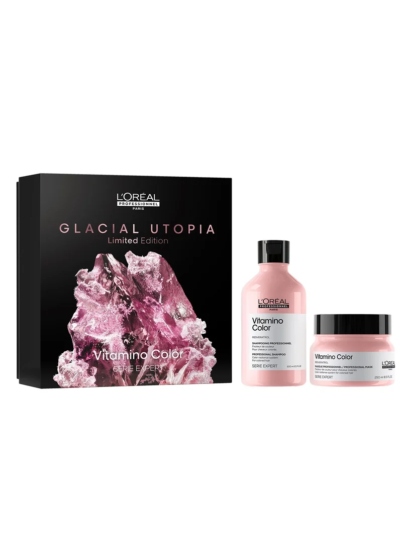 L'Oréal Professionnel L’Oréal Professionnel│Vitamino Color Glacial Utopia Duo Set | Shampoo 300ml & Mask 250ml