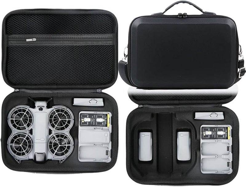 DJI Neo 2 Shoulder Storage Bag Custom Fit Waterproof Black Travel Protection - Image 1