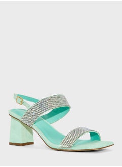 MENBUR Ankle Strap Mid Heel Sandal  - Image 2