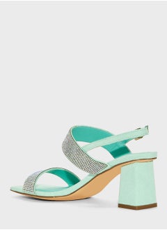 MENBUR Ankle Strap Mid Heel Sandal  - Image 3