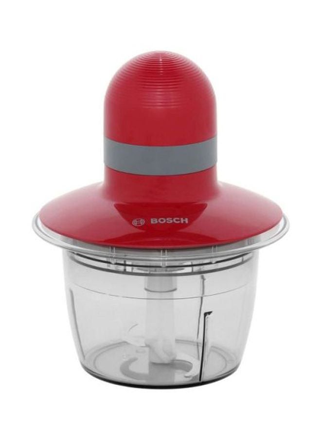 بوش قطاعة من الستانلس ستيل 800 ml 400 W MMR08R1GB شفاف/ أحمر - Image 1