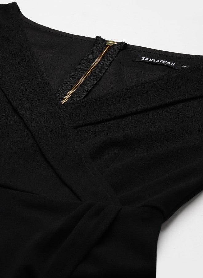 ساسافراس فستان أسود - نسائي - Image 2