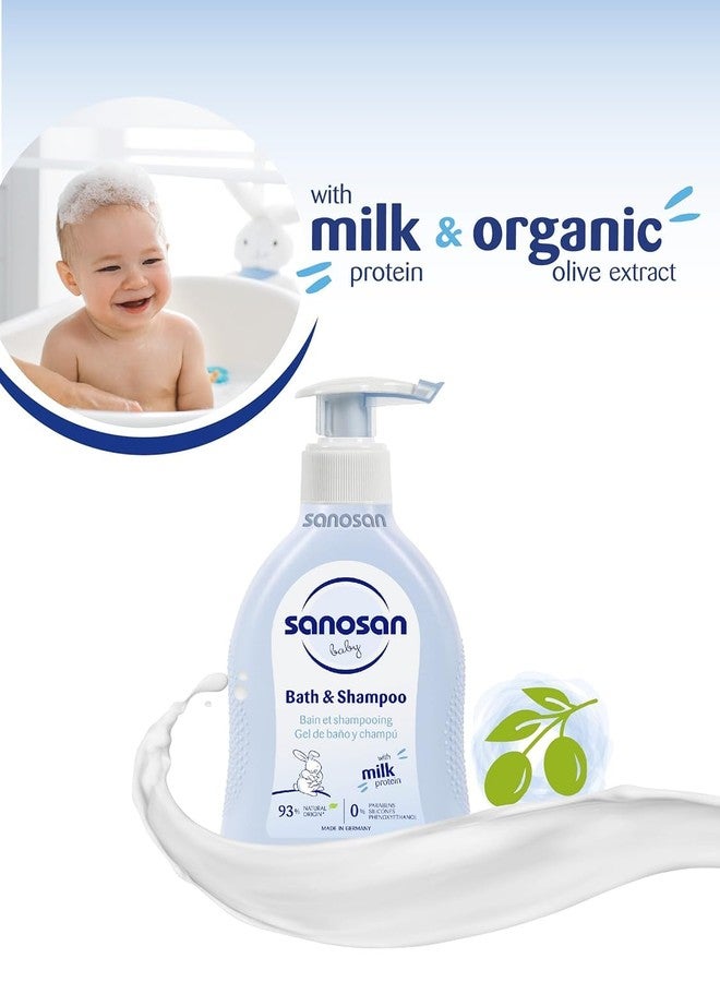 SKINGLOWSIC Sanosan Baby Bath and Shampoo, 200ml, Pack of 1 - Image 3