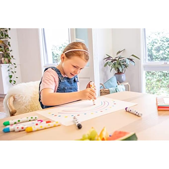 Tiger Tribe SET OF 8 DOT PAINT ARTS CRAFT QUALITY MARKER-STYLE SIMPLY TWIST FOR KIDS AGES 3+ YEARS - Image 3