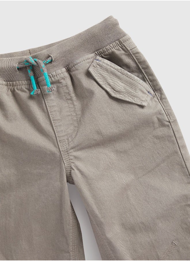mothercare Grey Cargo Trousers  - Image 3