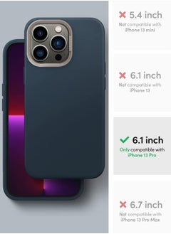 CYRILL Color Brick MAG compatible Case Cover with MagSafe for iPhone 13 PRO - Deep Sea  - Image 2