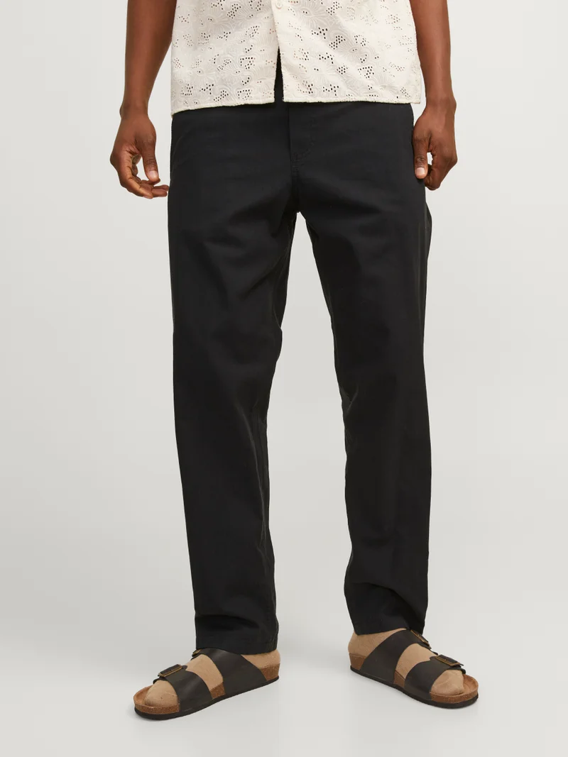 JACK & JONES JPSTKANE SUMMER LINEN BLEND JOGGER SN