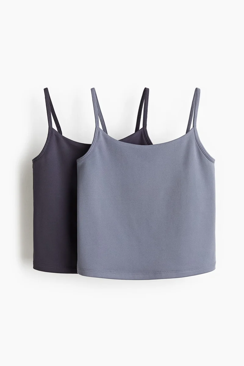 H&M 2-pack sports tops in DryMove™