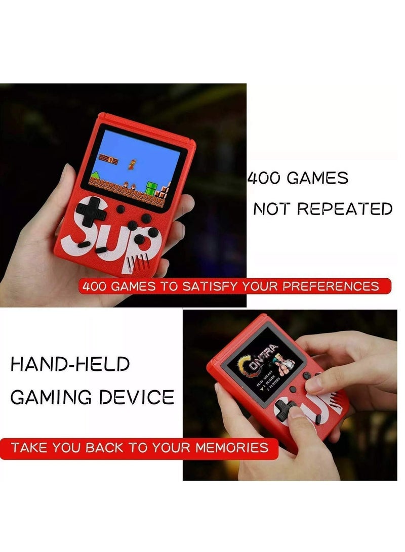 ELTRAZONE SUP Game Box Plus 400 in 1 Retro Games UPGRADED VERSION mini Portable Console Handheld Gift By PRIME-(Yellow) - Image 3