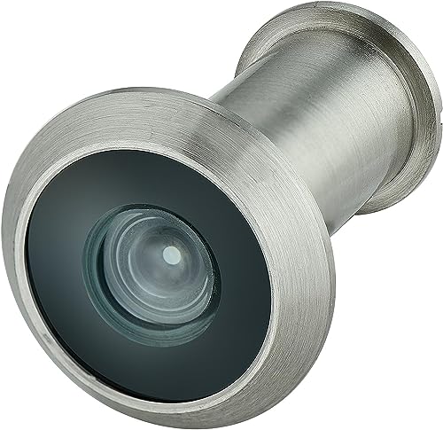 TOGU TG3016NG-SN UL Listed Solid Brass 220-degree Door Viewer with Heavy Duty Privacy Cover for 1-3/8" to 2-1/6" Doors, Satin Nickel Finish - Image 2