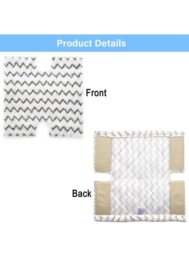 Tivcroxs 8 Pack S3973 Steam Mop Replacement Pads for Shark Lift-Away Pro & Shark Genius Steam Pocket Mop System S3973 S3973D S3973WM S5001 S5002Q S5003A S5004 S5004W S6001W S6001WM S6002 S6002C S6003D S6003W - Image 3