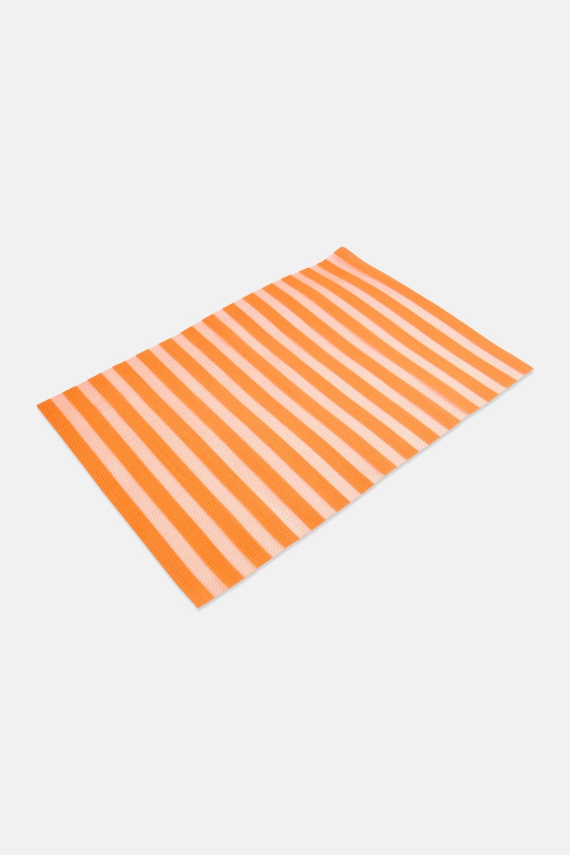 KitchenCraft Reversible Woven Placemat, Orange - Image 2