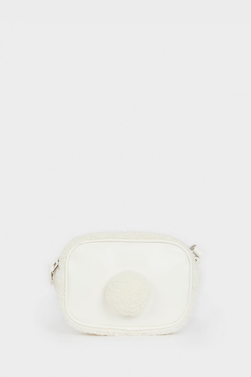 DeFacto Beige Girl Crossbody Bag Casual - Image 4