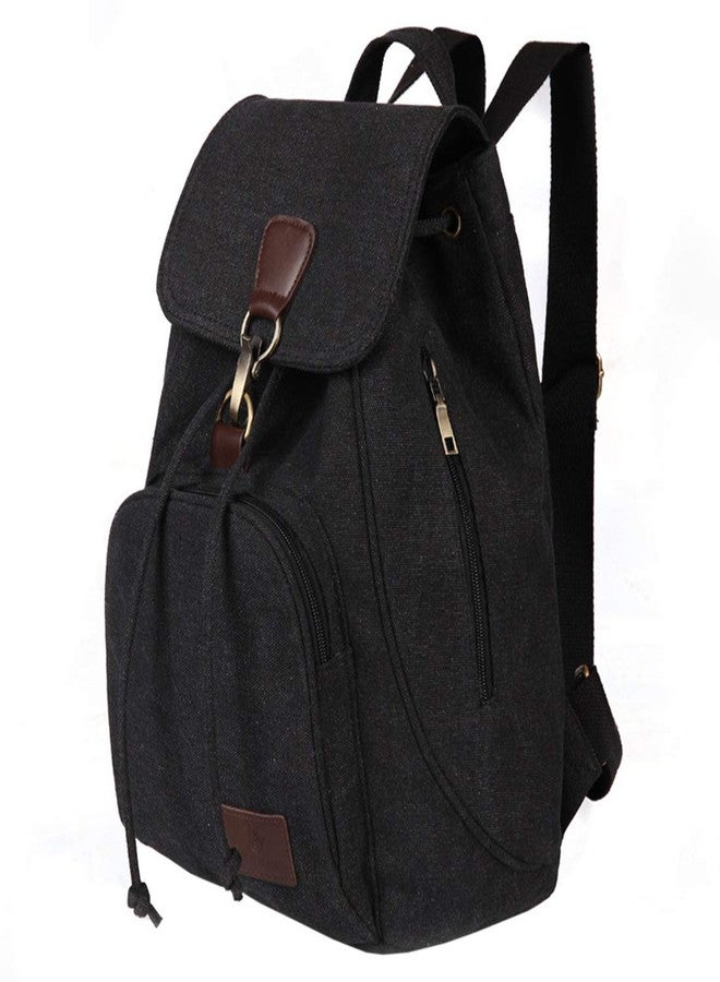 WITERY Women Canvas Fashion Backpacks Purse Casual Outdoor Shopping Daypacks Sports Rucksack Hiking Travel Multipurpose Bag - Image 1