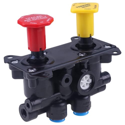WQSING MV3 Dash Air Brake Control Valve 800519 065186 107433 Compatible with Freightliner Kenworth Peterbilt Volvo Western Star Ford Bendix Truck Trailer Parking Module - Image 5