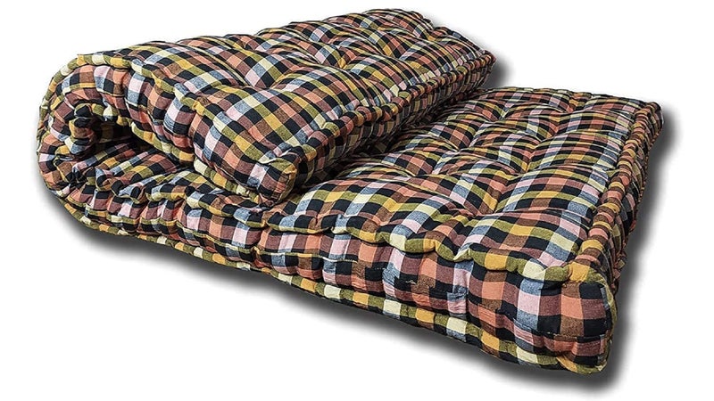 Deevine Craft Soft Cotton Quilt Box Mattress Gadda - Multicolor (78X60 Inches, Super Queen Box Mattress) - Image 2