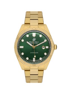 BEVERLY HILLS POLO CLUB Beverly Hills Polo Club BP3576X.170 Men Automatic Display Watch & Metal Strap Gold  - Image 1