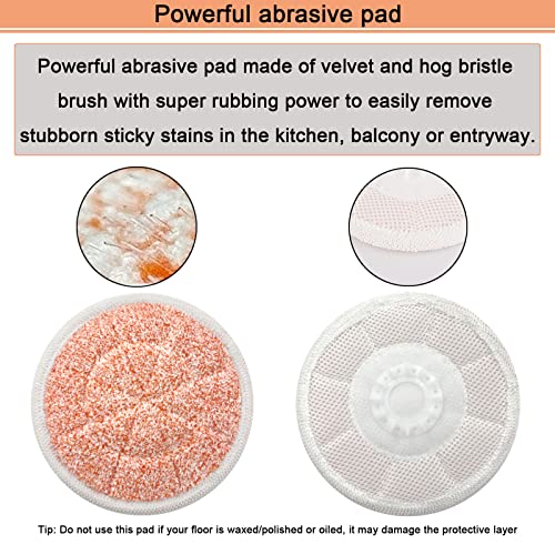 Eifrthe 10-Pack S7000 Replacement Steam Mop Pads,Compatible with Shark S7001 S7000AMZ, S7000 S7001TGT S7201 S7005 S7020 S8001 S8201 Series Steam Mop Pads,Steam & Scrub All-in-One Scrubbing Mop Pads - Image 5