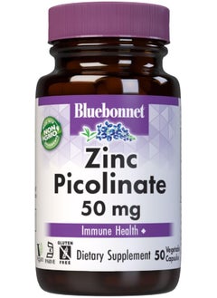Bluebonnet Nutrition Bluebonnet Nutrition Zinc Picolinate 50 mg Dietary Supplement Capsules  - Image 1