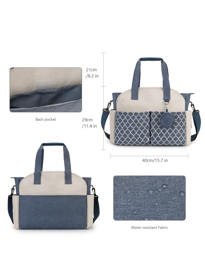 KYD Multi-Functional Diaper Tote with Built-in Changing Pad – Travel Baby Bag with Adjustable Strap & Large Storage - Image 4