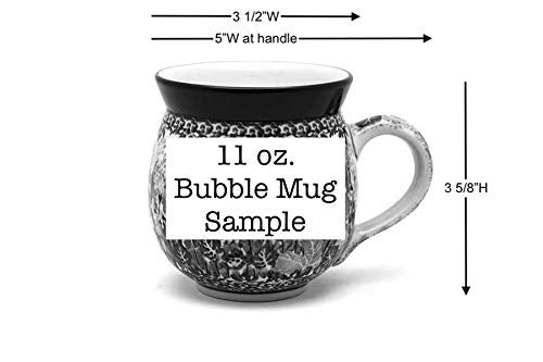 Polish Pottery Gallery Polish Pottery Mug - 11 oz. Bubble - Aztec Sky - Image 2