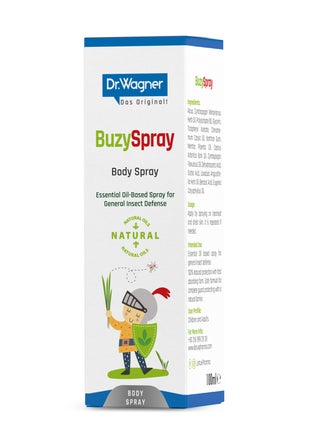 Buzzy Mosquito Repellent Spray - 100ml | 100% Natural Mosquito & Insect Repellent | Alcohol-Free, Baby-Friendly, and Skin-Safe - view 2