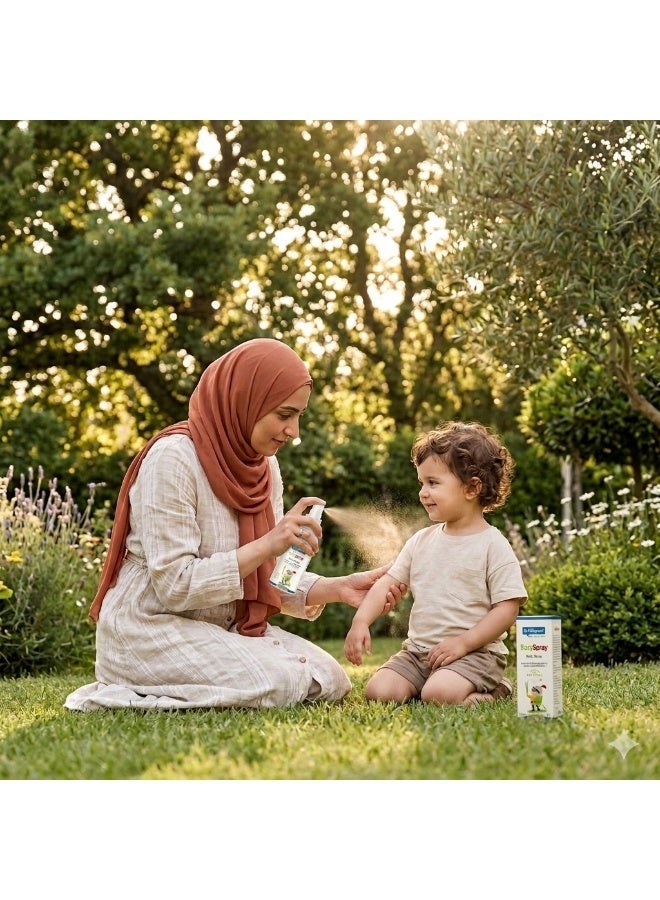 Dr.Wagner Buzy Mosquito Repellent Spray - 100ml | 100% Natural Mosquito & Insect Repellent | Alcohol-Free, Baby-Friendly, and Skin-Safe - Image 3