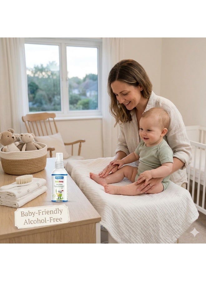 Dr.Wagner Buzy Mosquito Repellent Spray - 100ml | 100% Natural Mosquito & Insect Repellent | Alcohol-Free, Baby-Friendly, and Skin-Safe - Image 4